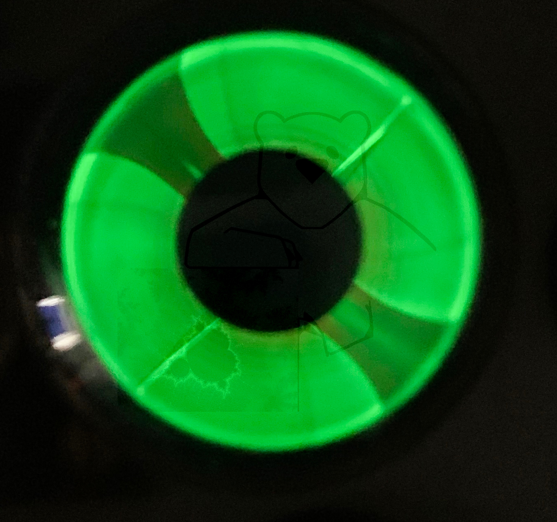 Röhre EM35 (Telefunken Belegung) In Betrieb Bild 1