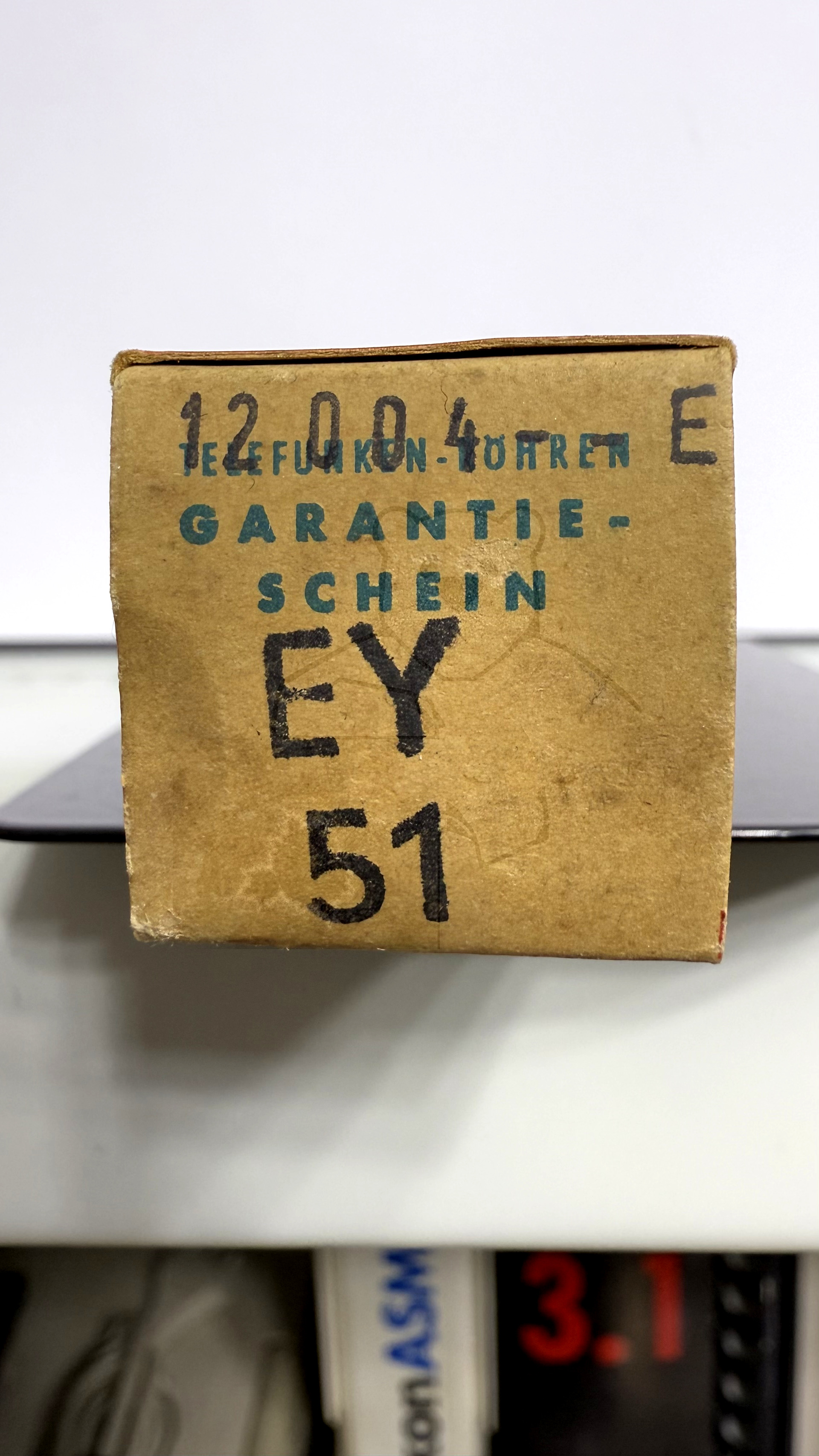 Röhre EY51 #6127 Verpackung Bild 3