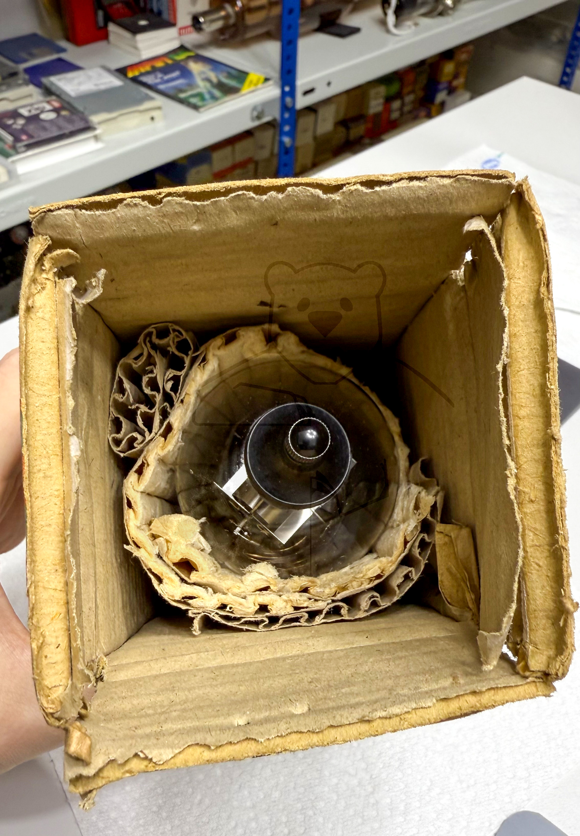 Röhre RENS1204 Alte Variante ohne Metallisierung #8494 Verpackung Bild 2