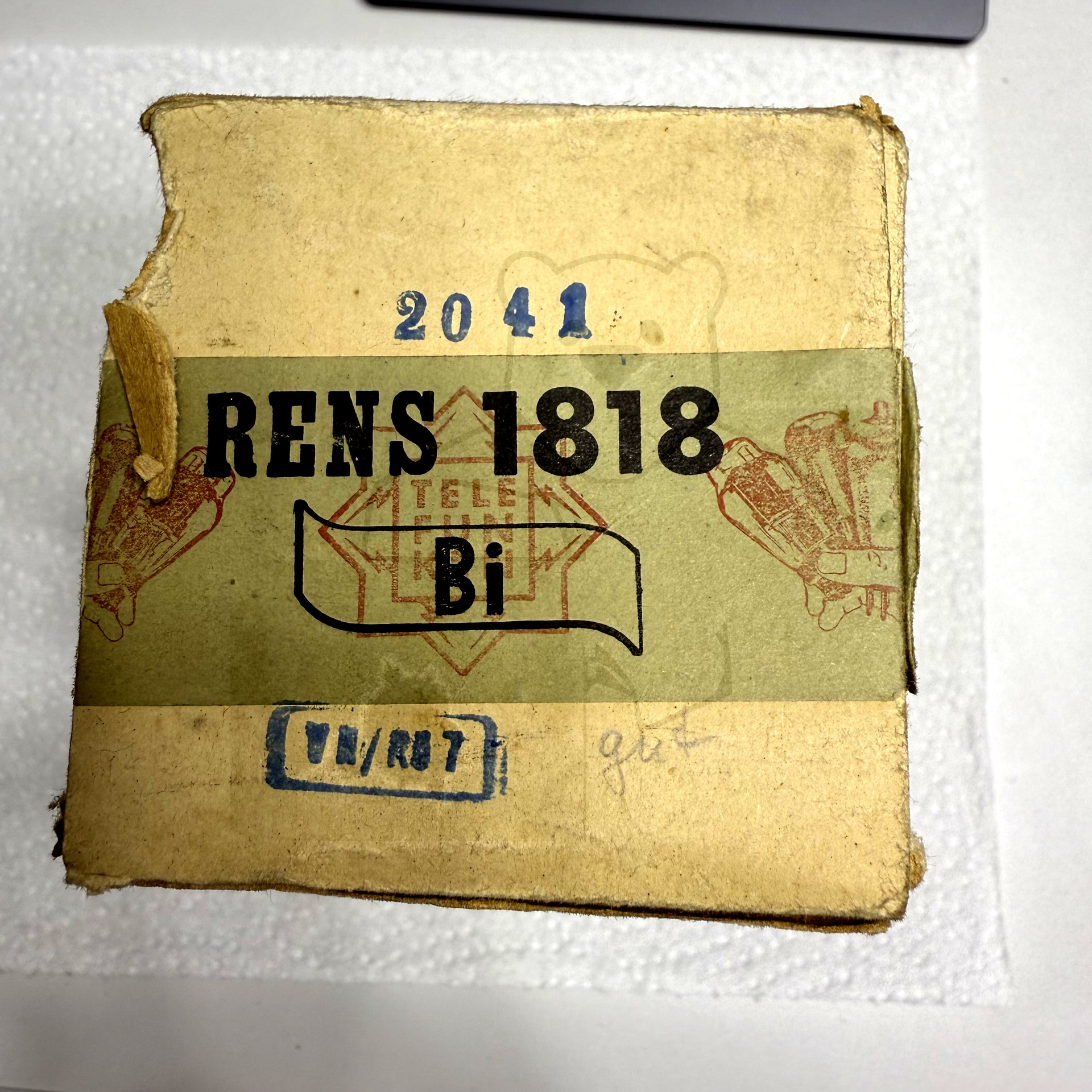 Röhre RENS1818 Verpackung Bild 2
