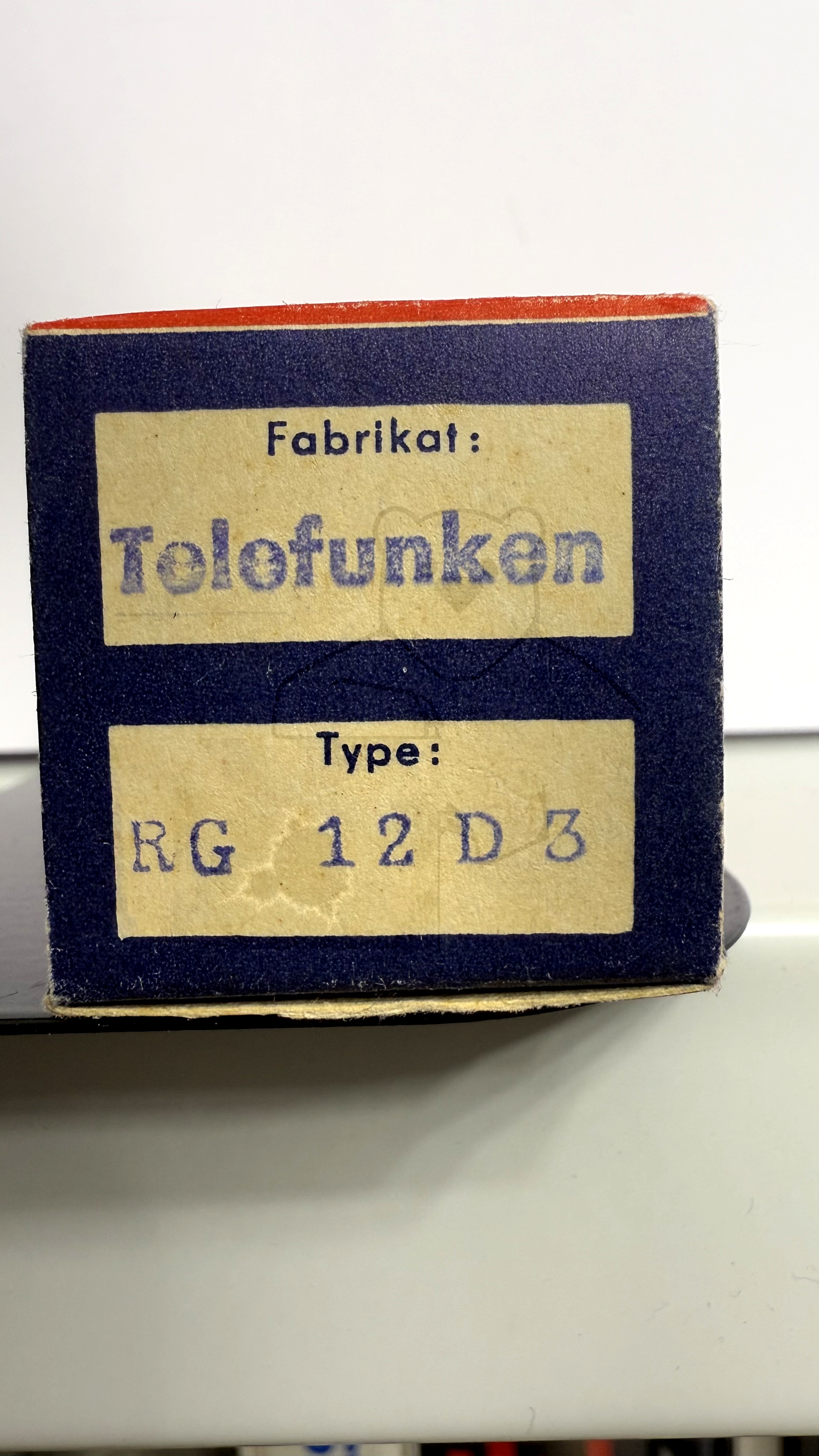 Röhre RG12D3 #7511 Verpackung Händler Bild 4
