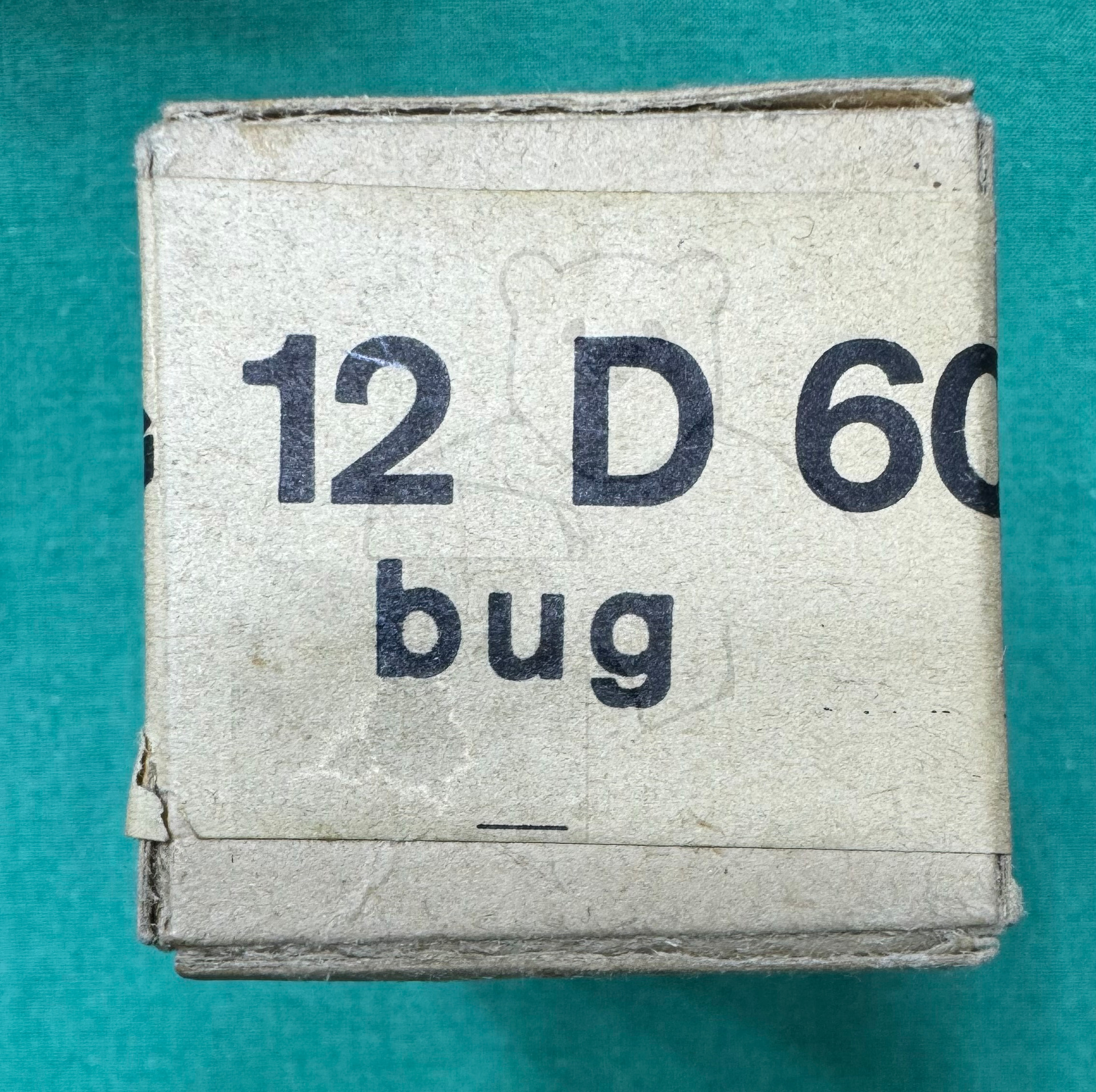 Röhre RG12D60 #6638 Verpackung Bild 1