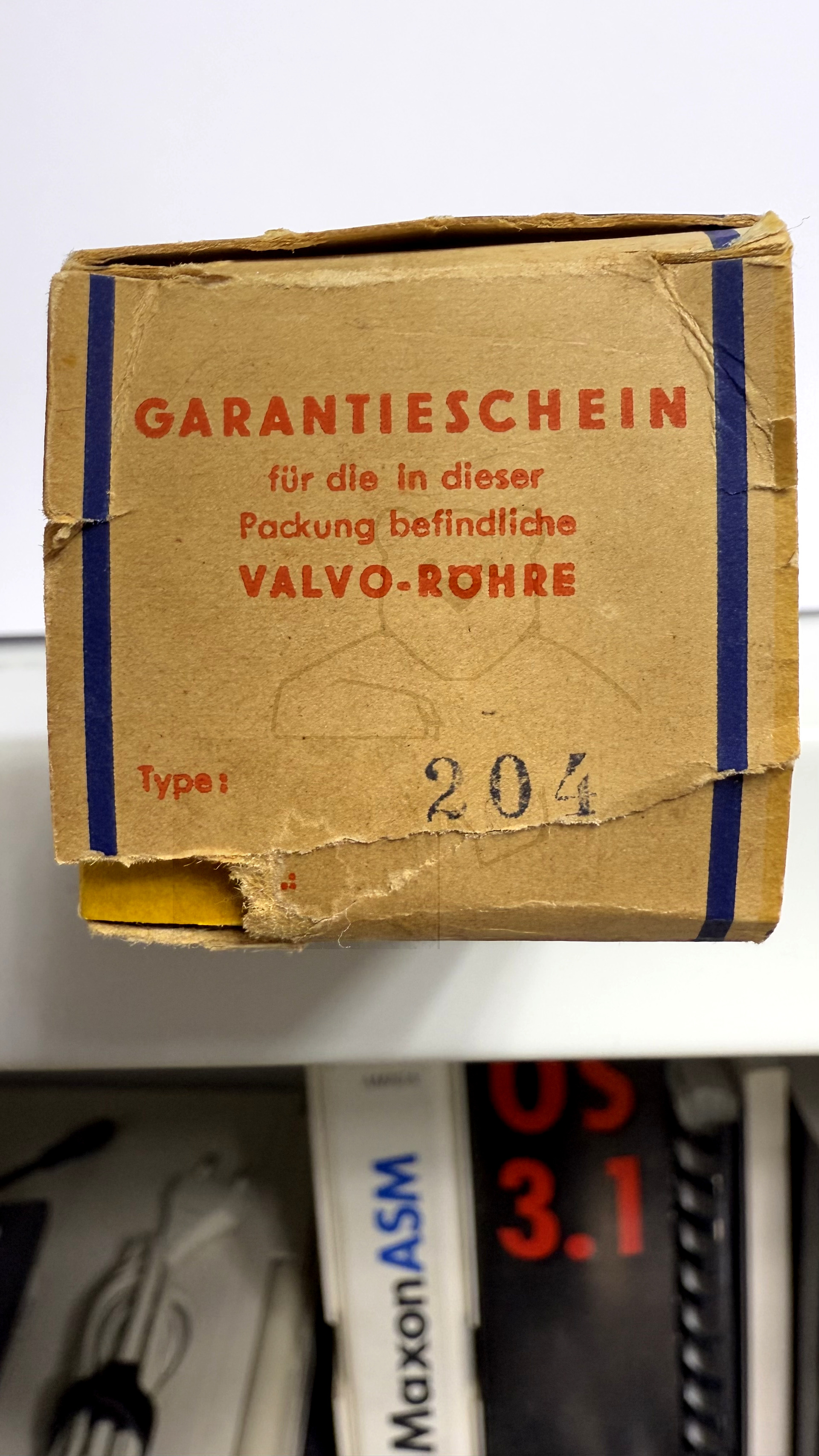 Röhre UY3 #7809 Verpackung Bild 5