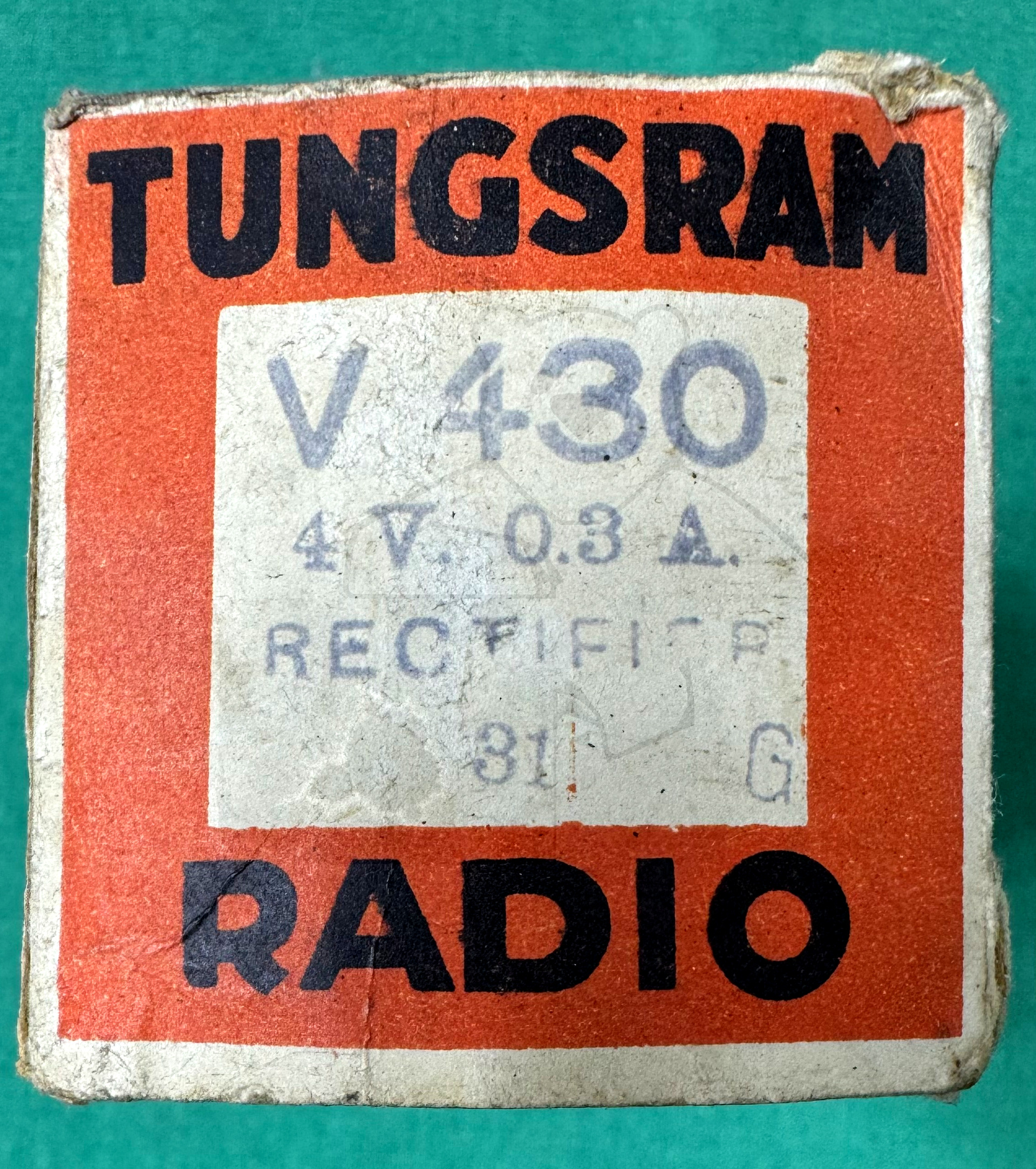 Röhre V430 #6005 Verpackung Bild 5