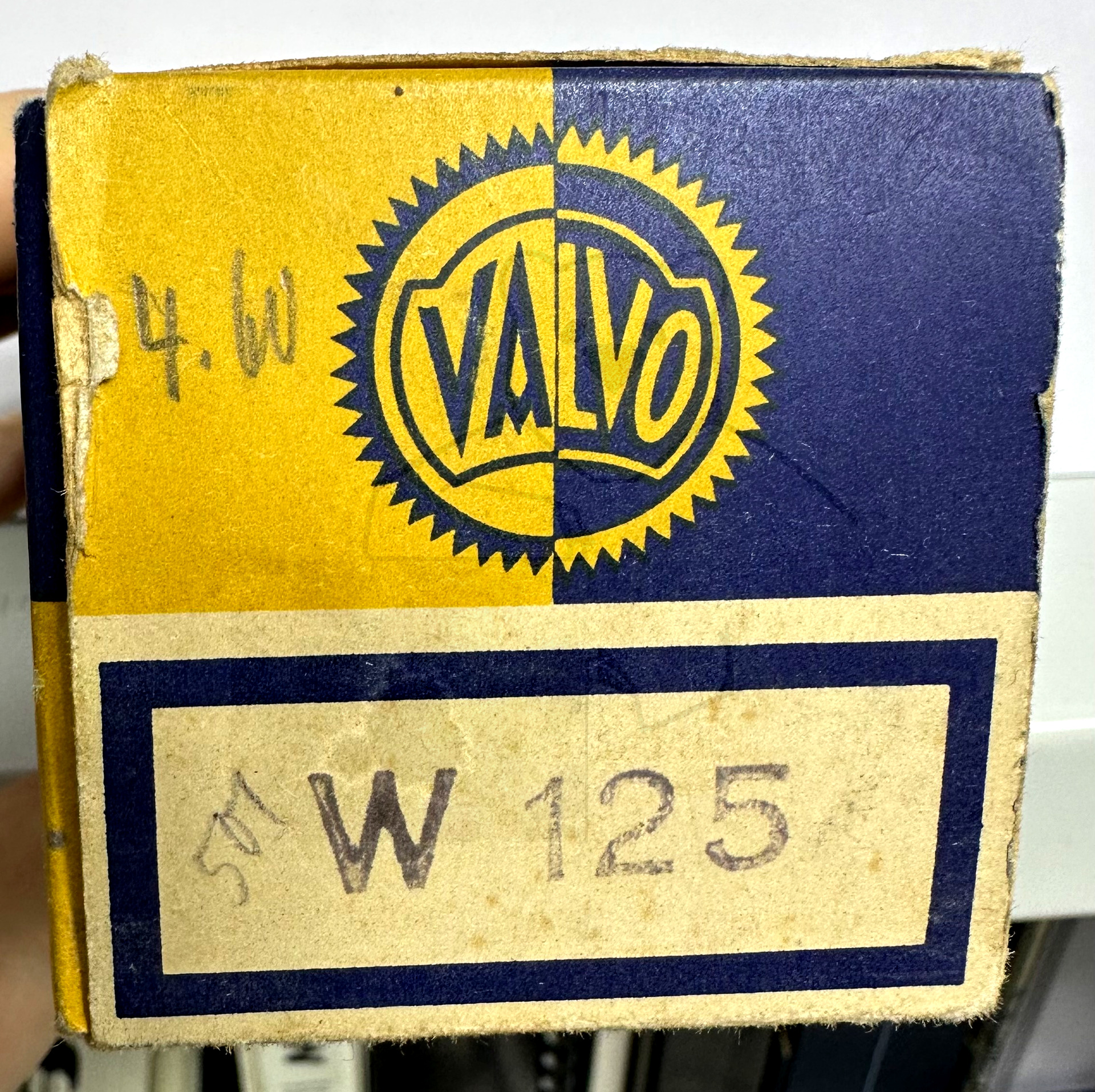 Röhre W125 #4779 Verpackung Bild 5