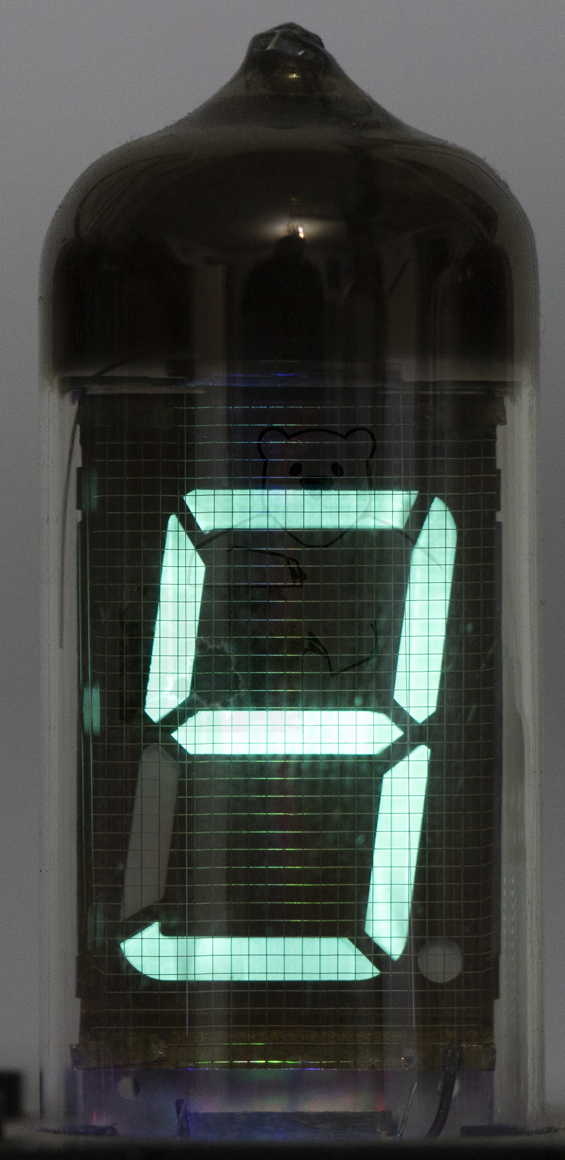 Röhre ИВ-11 IV-11 Ziffer 9
